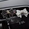 Car Air Vent Rhinestone Bow Air Freshener Decor Accessory