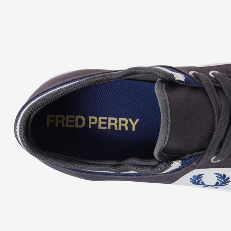 Fred Perry Мужские хлопковые кроссовки Sfpm2317106 M35