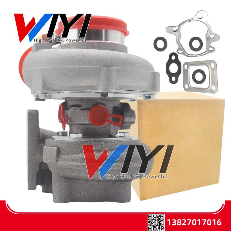 Для GT25 GT28 T25 T28 GT2871 GT2860 Универсальный 0.6A/R Турбо Турбокомпрессор 400+ л.с. С водяным охлаждением A/R .60 .64 Подшипник Journal Турбина