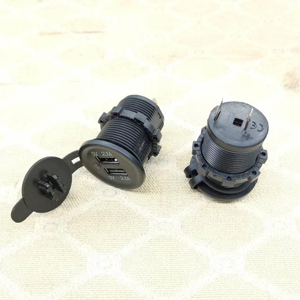 USB-розетка для транспортных средств с напряжением 12-24 В, модуль зарядного устройства, USB-кабель для передачи данных