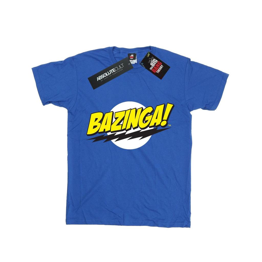 The Big Bang Theory Boys Bazinga Cotton T-Shirt