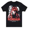 Screaming Ghost Face Shirt Men's Horror Movie Pattern Men's T-shirt Four Seasons Unisex Pure Cotton Casual Fashion Streetwear