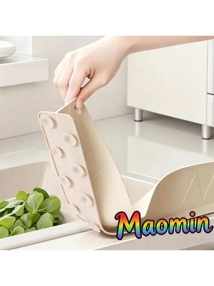 Silicone side for sink Spray protection, on suction cups, 40 cm.
