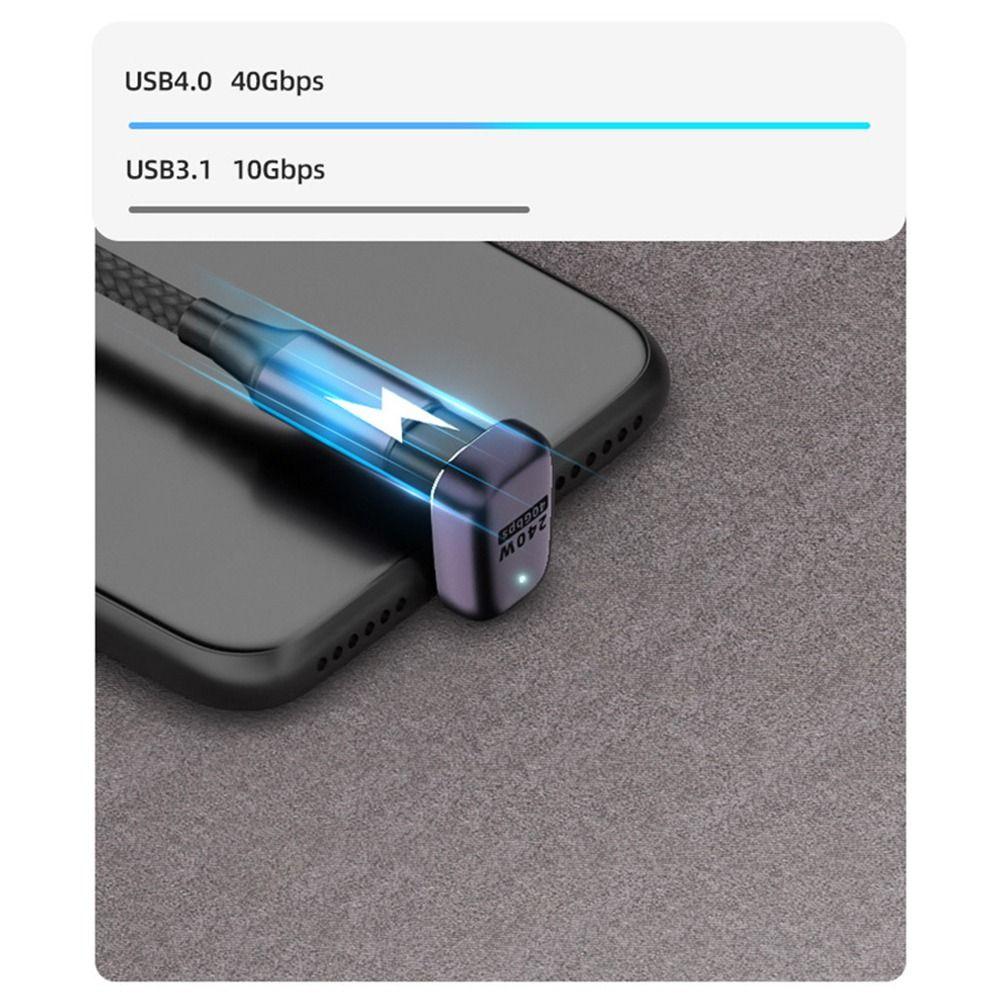 Mobile Phone Data Transfer 8K 60HZ USB C Converter 40Gbps Type C Adapter 240W Fast Charging