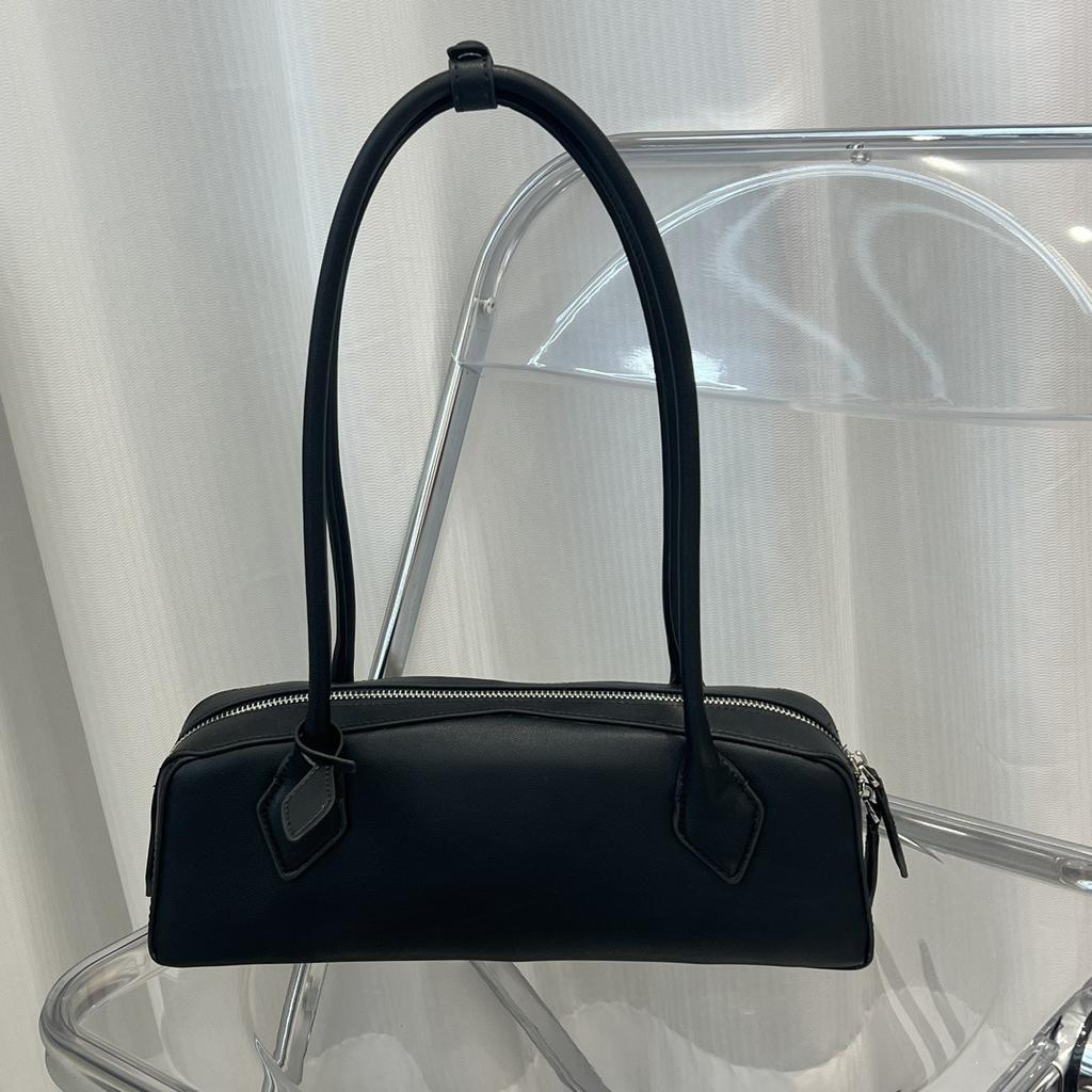 Женская сумка из натуральной кожи с рисунком ленивой таксы, из коровьей кожи, на одно плечо, подмышечная, большой вместимости, ручная, в французском стиле