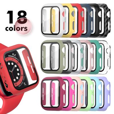 Для Apple Watch series 6, 5, 4, 3 SE, 44 мм, 40 мм, чехол для iWatch, 42 мм, 38 мм, защитная пленка-бампер, аксессуары для Apple Watch