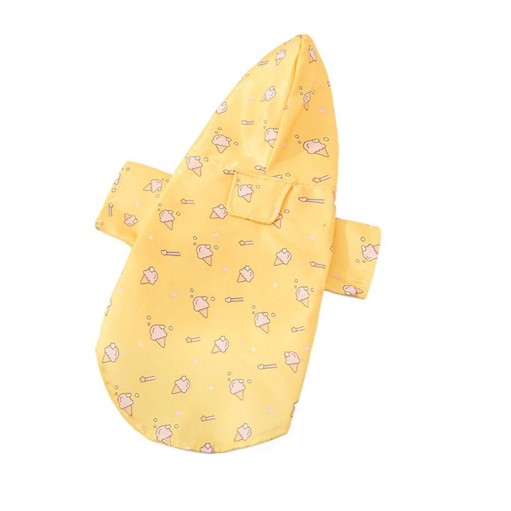 Print Puppy Short Sleeve Outdoor Poncho Fashion Pet Supplies  Chihuahua