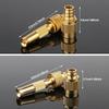 1Set with Quick-connect Connector Water Spray Torch Nozzle  Garden Hose Pipe Fitting