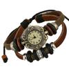 Punk Jewelry+fashionable Cowhide Bracelet Watch+Japanese And Korean Minimalist Vintage Leather Bracelet Watch+leather Jewelry