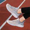 Чулки на толстой подошве Обувь Белые кроссовки Баскетбольные кроссовки 37 Взрослая женщина Спорт Бескете Бескете Дешевле Мобильные Flatas