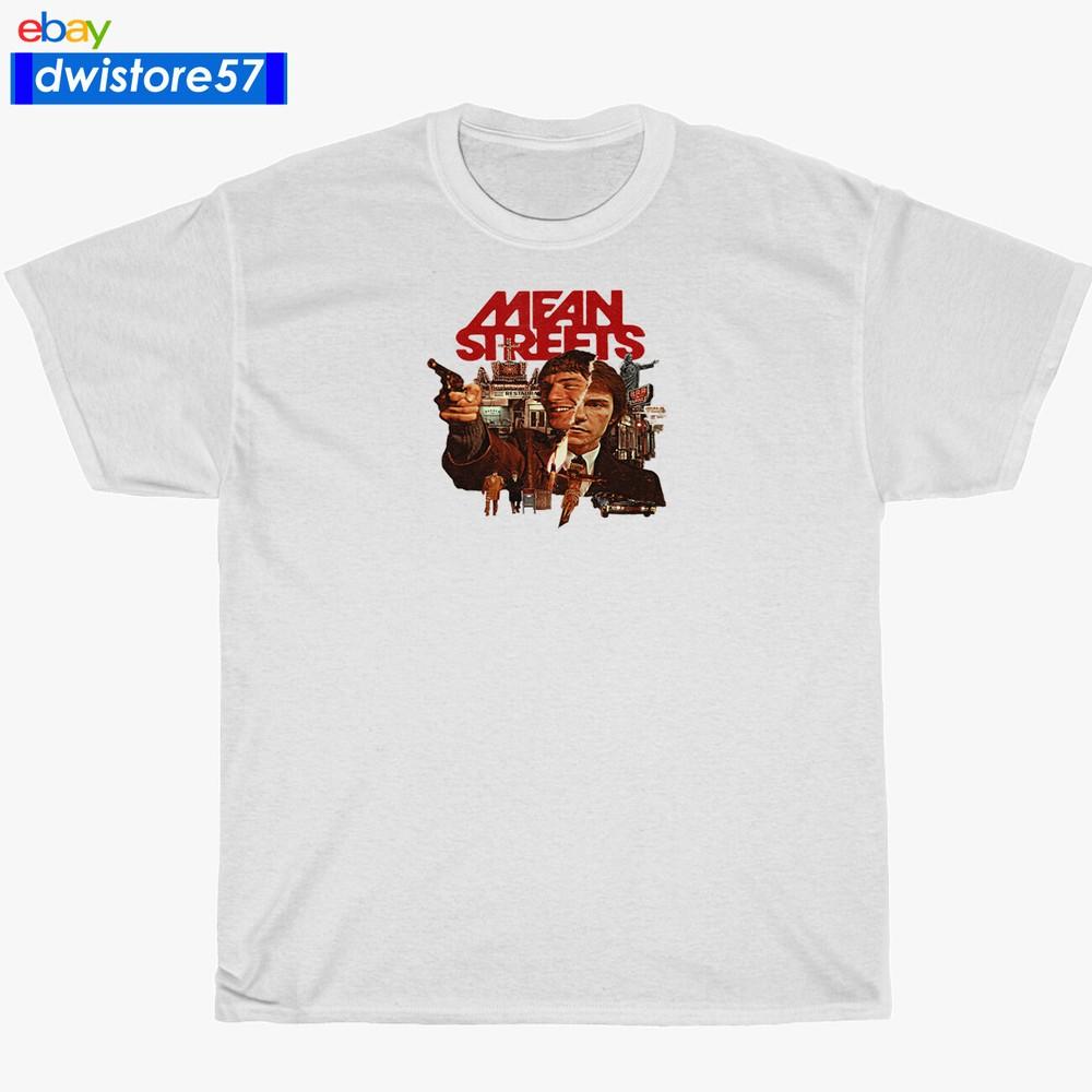 New Shirt Mean Streets Movie Logo Black/Navy/Whi<wbr/>te/Grey Men's T-Shirt S-5XL Unisex T-Shirt