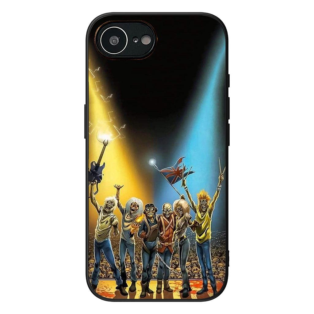 Чехол-постер I-Irons M-Rocks M-Maidens для Motorola Moto G04 G13 G14 G22 G23 G20 G32 G34 G35 G64 G82 G84 G53 G60 G72 E14 E15 E13