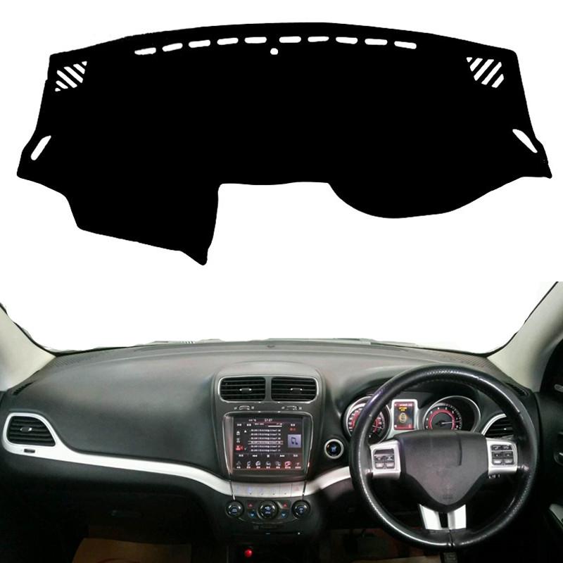 Car Styling Dashboard Cover Mat Pad For Dodge Journey 2011- Fiat Freemont Anti-Slip Dash Sunshade Protect Carpet Accessories