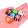 10 шт./компл., игральные кости с круглыми углами, 6-сторонние кости диаметром 16 мм, игральные настольные игры