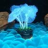 Aquarium Glowing Artificial Jellyfish Silicone Simulated Aquatic Plants Fluorescent