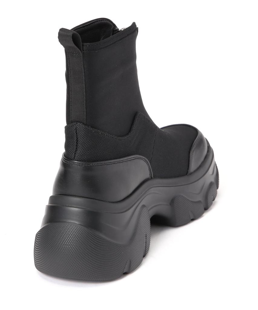 Direct Store Limited FRONT ZIP BOOTS Front Zip Boots M 010 Black [Avirex] Women's 783-4291701