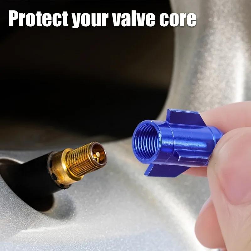 Колпачки для вентилей шин, алюминиевые колпачки для вентилей шин, пылезащитный чехол для обода грузовика, велосипеда, автомобиля, мотоцикла, колпачки для вентилей, аксессуары