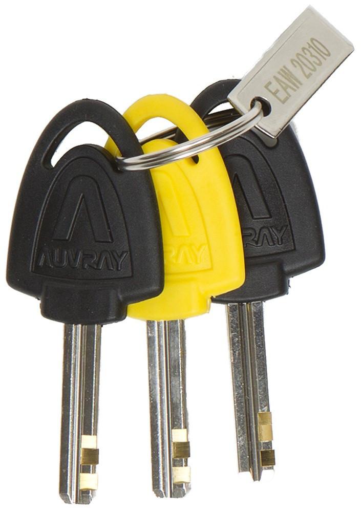 AUVRAY U-LOCK U-XTREM clasp 80 x 150mm, pin diameter 16mm