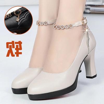 Мода Женщины Грация Мягкая Кожа Острый Носок Высокое Качество Весна & Лето Офис Туфли на Высоком Каблуке Повседневные Милые Комфортные Вечерние Туфли-Лодочки