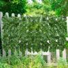 Artificial Privacy Fence Wall Screen Hedges Easy Installation Faux Greenery