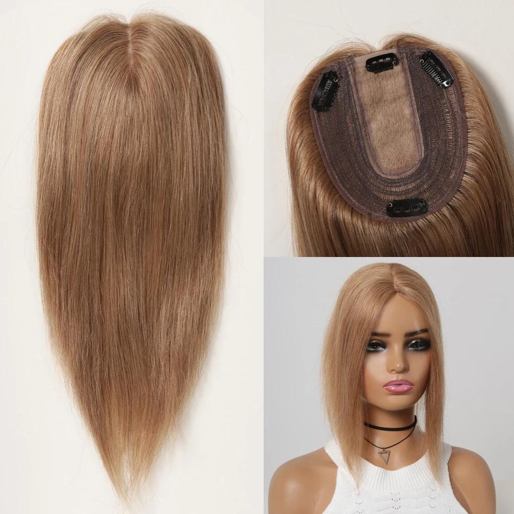 HAIRCUBE 100% Remy человеческие волосы накладные пряди для женщин тонкие волосы шелковая основа клипсы на накладные пряди