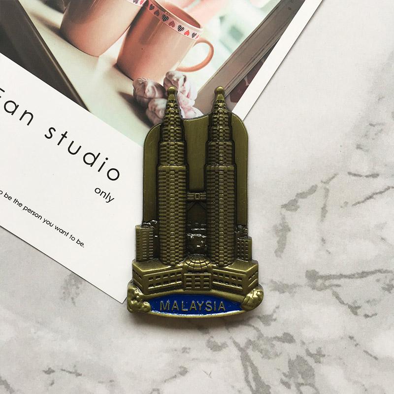 Металлический холодильник паста открывалка для бутылок туристический сувенир украшение для дома Париж Макао Малайзия магнитная паста коллекция подарок