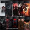 Чехол для телефона Bloodborne для Samsung Z Flip 7 6 5G Galaxy Z Flip 5 4 3 Черный Жесткий Чехол Роскошный ПК Корпус Coque