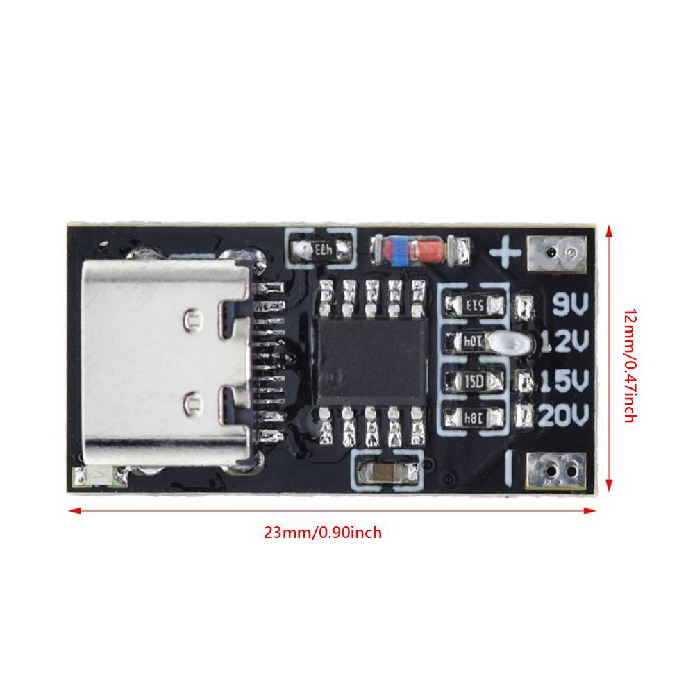 Плата-обманка PD/QC/AFC Type-C USB модуль повышения напряжения 9В 12В 15В 20В быстрая зарядка триггер платы протокола напряжения PD3.0/2.0 FCP AFC