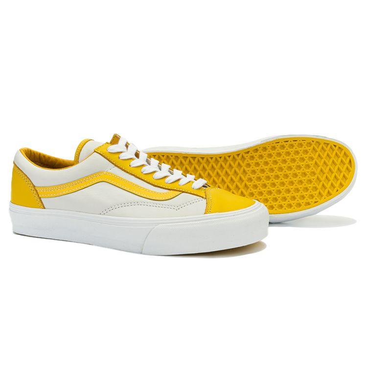 Vans Кроссовки унисекс Style 36 VLT LX White Freesia Yellow True-White VN0A5FC3A1J