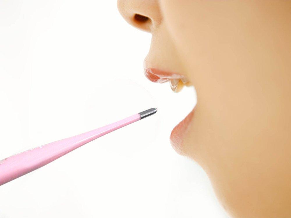 Электронный термометр dretec для подмышек и рта TO-100PK (розовый)