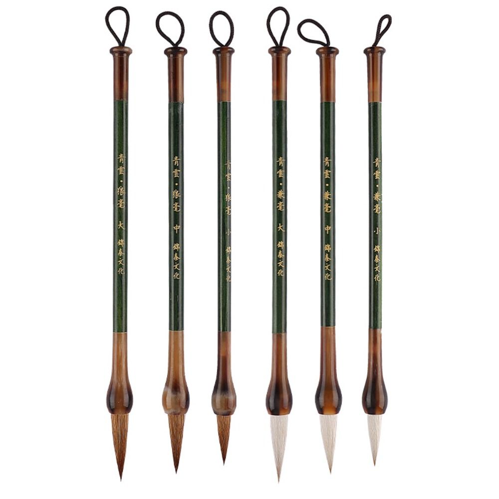 Кисть для традиционной китайской каллиграфии, масляная живопись, инструмент для рисования кистью