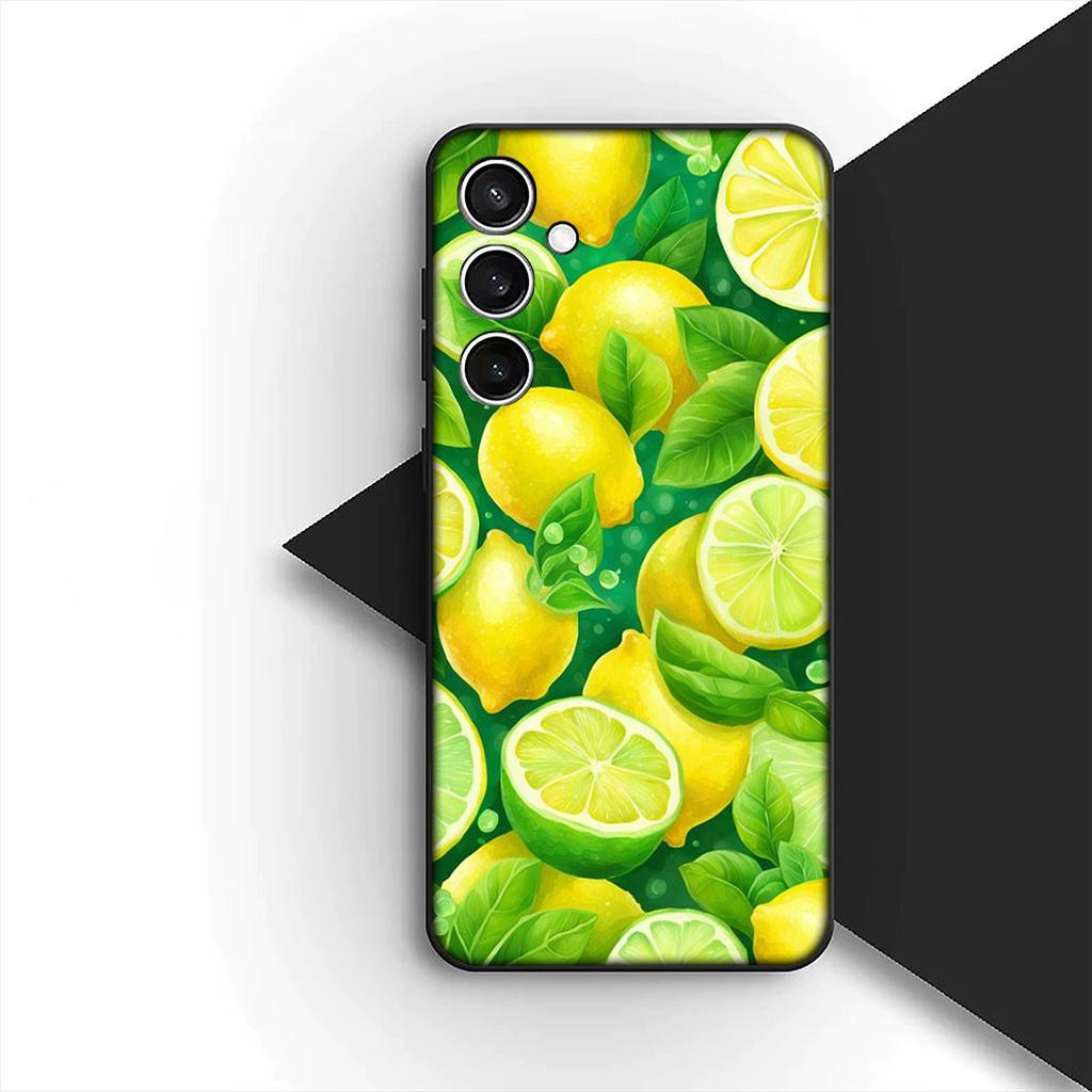 Защитный чехол для Xiaomi Redmi Note 13 14 Pro Plus ProPlus 14C 13C Pro+ 5G Чехол для телефона Средиземноморский Лимон Фрукт Лето