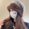 Autumn Winter Y2k Striped Hat Korean Women Beanie Hat Vintage Slouchy Woolen Hat  Outdoor