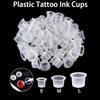 1000 шт. Простые в использовании, безопасные, практичные, прочные, смешанного размера, держатели для чернил для татуировки, чашки для чернил для татуировки