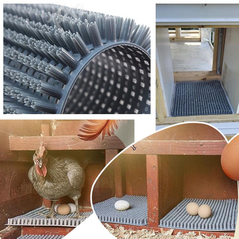 Chicken Nesting Box Pads  (6 PACK) | Washable Plastic Nesting Box Liners | Chicken Bedding, Nesting Pads, Chicken Laying Boxes