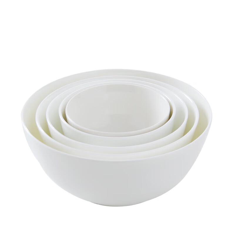 Pure White Bone China Soup Bowls