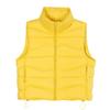 Down cotton vest women's short new fashion light vest slim fit warm loose vest outside