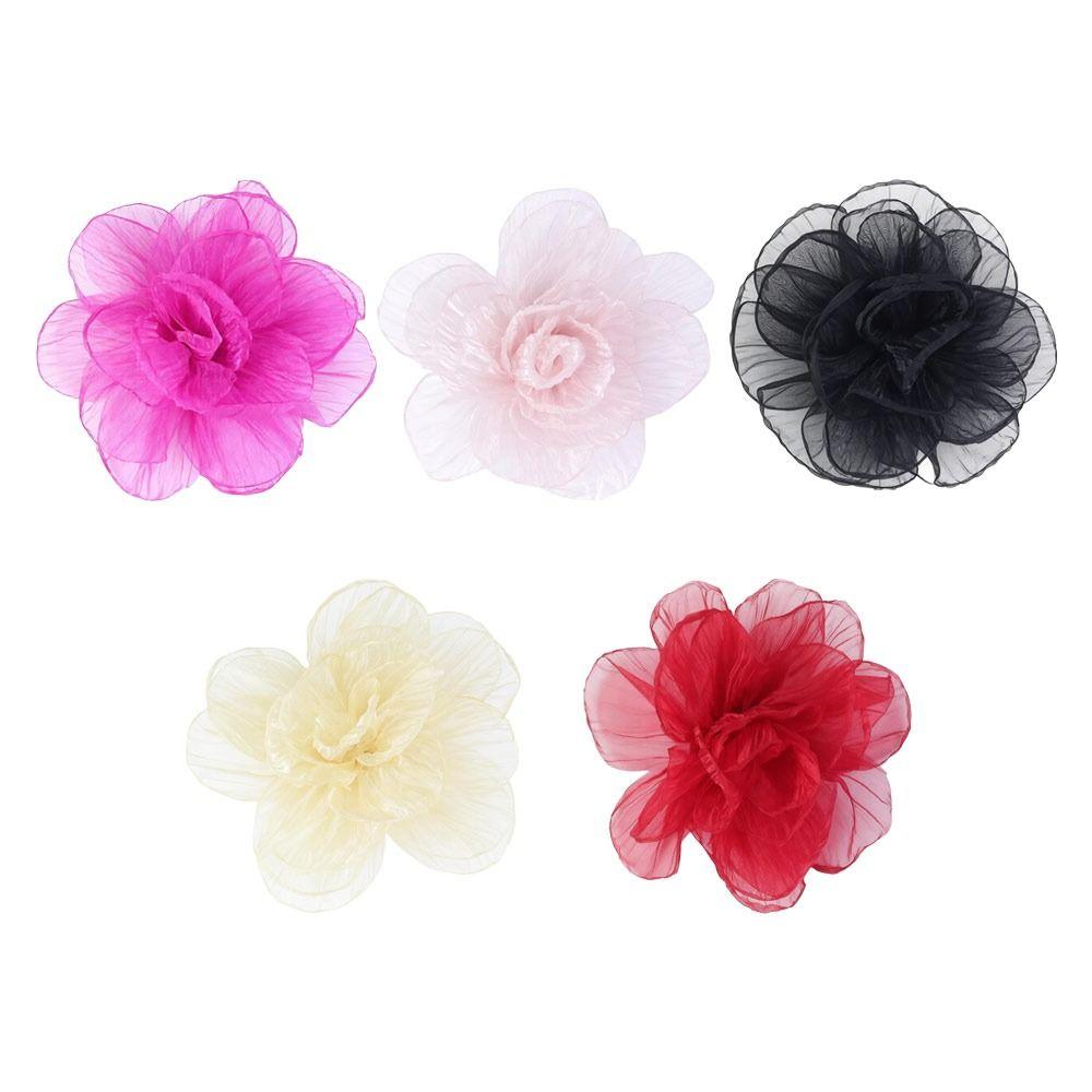 20cm Flower Brooch Handmade Dress Pin Fashion Flower Corsage Women