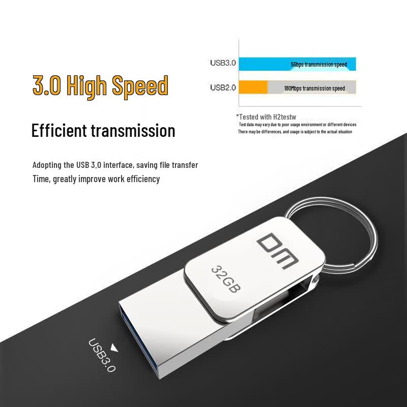 DM Двухрежимный USB-накопитель Type-C USB 3.0 OTG