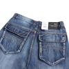 2021 New Japan Style Brand Mens Straight Denim Cargo Pants Biker Jeans Men Baggy Loose Blue Jeans With Side Pockets Jeans Men