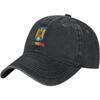 RoUnisexia Emblem Baseball Cap Washed Cotton Adjustable Low Profile Dad Hat for Unisex