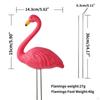 Статуя птицы, фигурка, украшение для двора, лужайка, торт, Топпер, Фламинго, садовая кола, скульптура для цветочного горшка