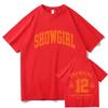 The Life of A Showgirl Tshirts New Album 2025 Tees TS Gift for Fan Clothing Summer Fashion Men Women Top High Quality T-shirt