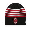 Bonnet Ac Milan Stripe New Era Taille Unique Noir