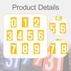 Score Keeper Flip Number Cards Numbers 0-9, Соревнование, Портативный, Настольный дисплей для футбола