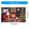 92MF 70.8x43.3Inch Christmas Scene Backdrop Polyester Cloth For Indoor Holiday Party Decorations And Photography Backgrounds