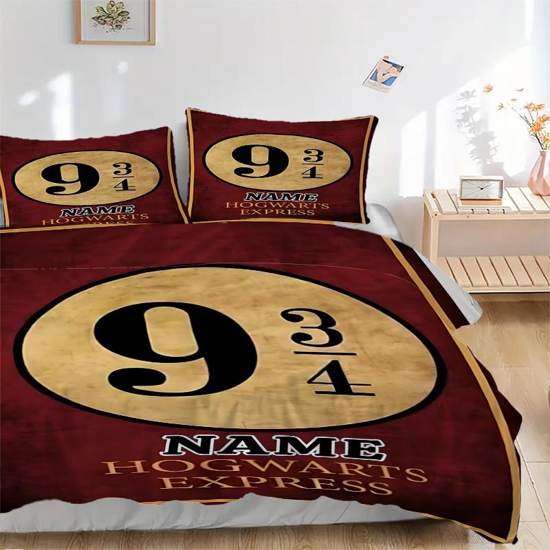 Custom Textile Light Shadow Bedding 3 Piece Set HD Print Duvet Cover Pillowcases for Teens Adult Bedroom Decoration