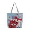 Bags Womens Shoulder Travel Large Capacity Canvas Totes Casual Vintage Cat Handbags
