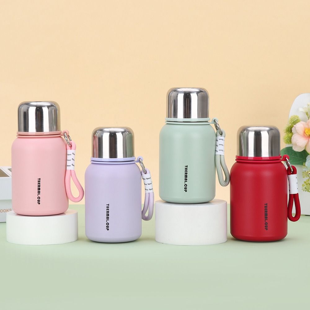 С ручкой Портативный термос Питьевой чайник Термобутылка для воды Практичный подарок