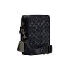 Coach Sullivan 16 Embossed Logo Classic Monogram Multi-Functional Pocket Zipper Closure Leather Shoulder Crossbody Bag Small Men Bags CJ670-QBVRN
